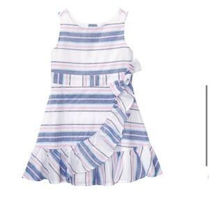 Janie and Jack summer dress 7 striped
